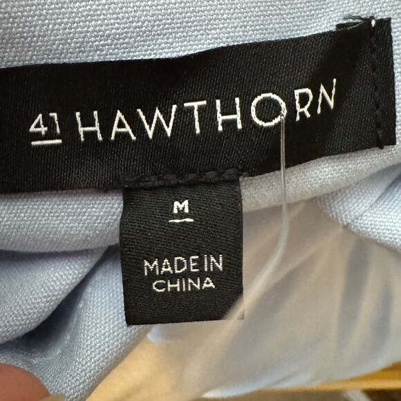 41 Hawthorn Two-Button Blazer Jacket Women’s Medium Blue Notch Collar NWOT - Picture 9 of 9